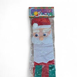 VTG Loomco 60" Santa Windsock in Original Packaging